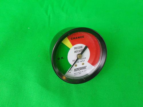 Schroeder Industries LFT-134-2  0-60PSI 1/8&#034; Pressure Gauge