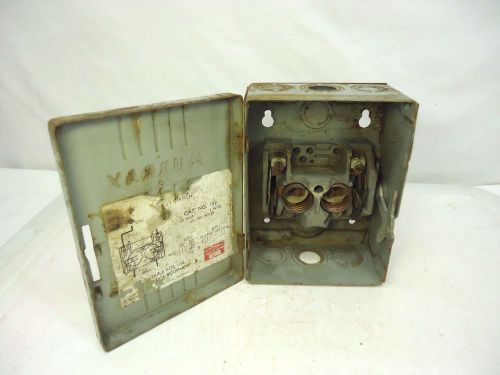 Vintage Murray Safety Switch Electric Box Cut Off Steampunk Up-Cycle Restore