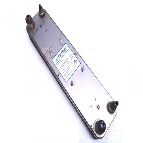 Flatplate model c5 20-plate condenser 450 psig 31 bar heat exchanger for sale