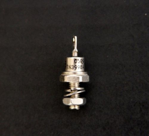 (Qty 1)  Used 1N3998A 10 Watt 6.2V Zerner Diode