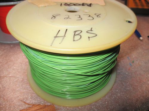 M16878/4bge-5 20 awg. green spc silver plated wire ptfe 19/32 str 1000ft for sale