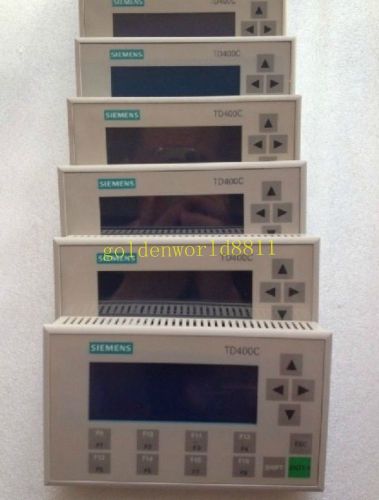 1PCS USED Siemens PLC TD400C Text display 6AV6 640-0AA00-0AX0 for industry use