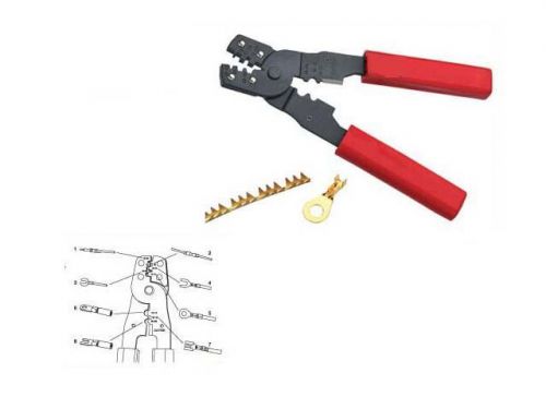 Crimping Tool Cutter For 3.9mm Bullets 6.3mm Terminals Non-insulated Terminals