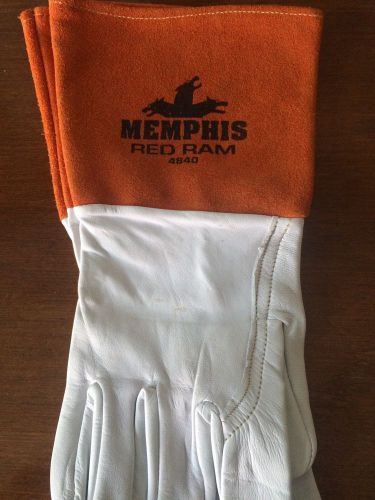 Memphis red ram welding mig/tig gloves for sale