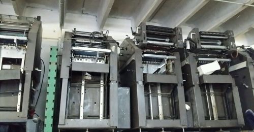 AB DICK 360 9800 9810 9910 9970  challenge folder printing machine press baum