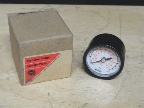 FISHER * PRESSURE GAUGE * RANGE 0-160 PSI * SIZE 1 1/2 &#034; * P/N 11B4036X032 * NEW