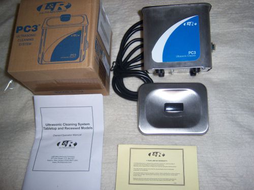 L&amp;R  UltraSonic Cleaning System PC3 Stainless Steel New In Box Cleaner