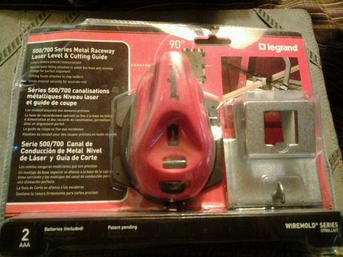 LASER LEVEL 500/700 SERIES METAL RACEWAY AND CUTING GUIDE 90