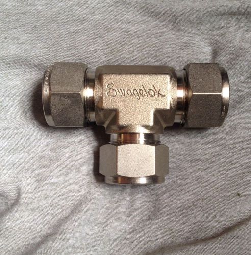 &gt;NEW&lt; 3/4&#034; Swagelok Stainless Steel Tubing Union Tee