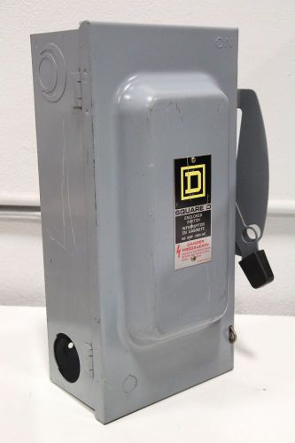 Square D 100 Amp Heavy Duty Disconnect Safety Switch D223N 240 vac Rainproof