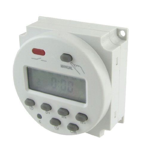 DC 24V Digital LCD Power Programmable Timer Time Switch Relay 10A