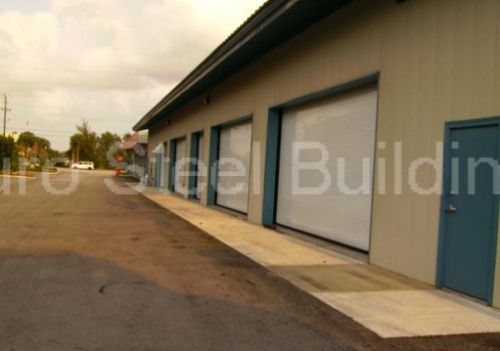 Durobeam steel 30x60x16 metal building kits salvage garage shop structure direct for sale