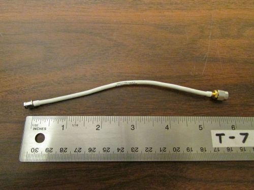 WL Gore Coax Jumper Cable SMA Male to Push-On Connector 5-Inch