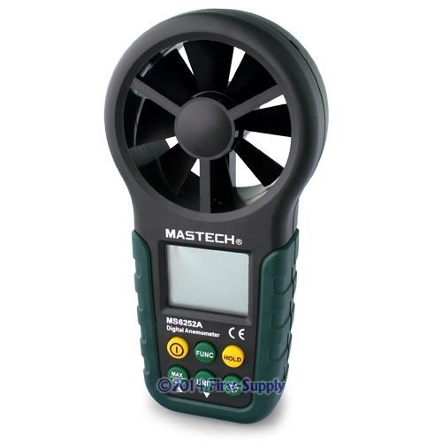 New digital anemometer wind speed meter with lcd+ backlight high-performance for sale