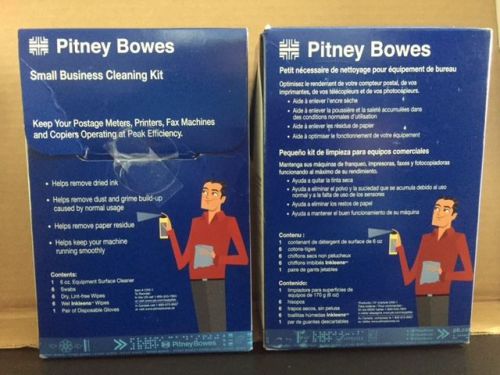 PITNEY BOWES SMALL BUSINESS CLEANING KIT (2)
