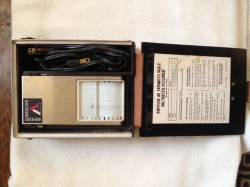 amprobe a/c voltmeter recorder