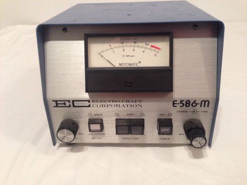 USED ELECTRO-CRAFT EC E-586-M Motor Controller