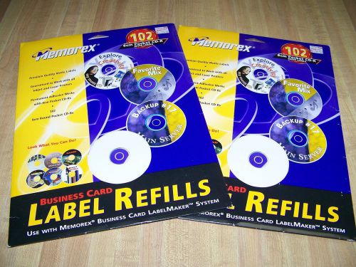 Memorex 8cm Pocket CD-R White Labels (198)