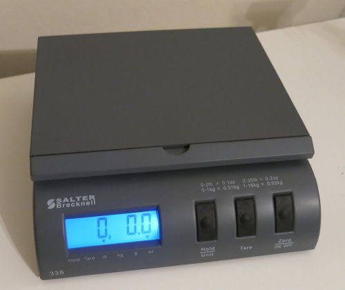 Salter brecknell 335 shipping postal scale 35 lb capacity 0.2 oz increments for sale