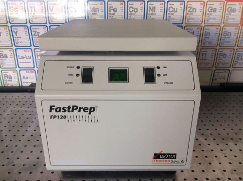 Thermo Savant FastPrep FP120 BIO 101 Homogenizer Cell Disrupter Laboratory