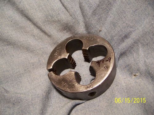 GREENFIELD 7/8 - 9,  2 1/2 &#034; outside diameter SPLIT DIE Machinist