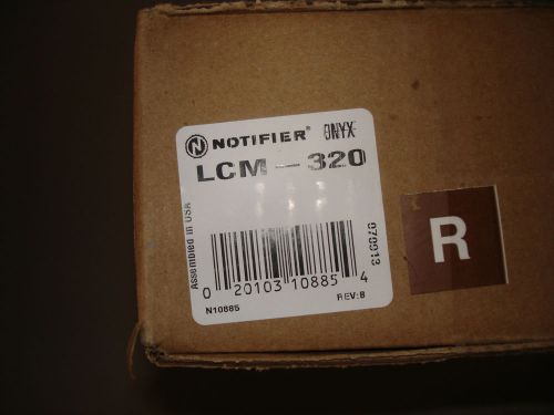 NOTIFIER LCM-320 NEW LARGE INVENTORY