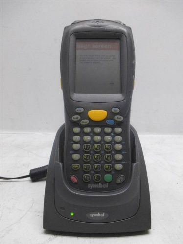 Symbol PDT8100-T6BA6000 Pocket PC Handheld Barcode Scanner Battery Cradle Stylus