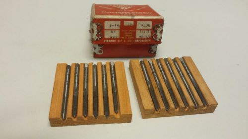 #5-44 Taps Vermont Tap &amp; Die Corp. (12) Taps full box NOS Free Shipping