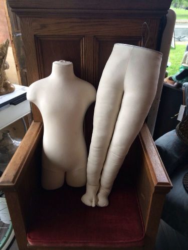 Vintage Child Clothing Padded Mannequins 2 For One Bid Free Ship Too