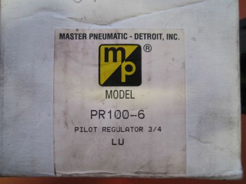 Master Pneumatic-Detroit PR 100-6 Pilot Regulator 3/4