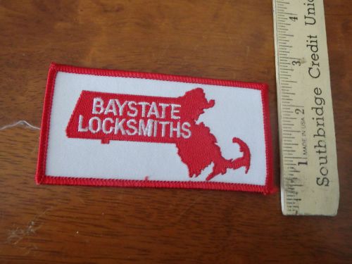 BAYSTATE LOCKSMITHS LOCK PATCH  PADDEL LOCKS     BX 10 #6