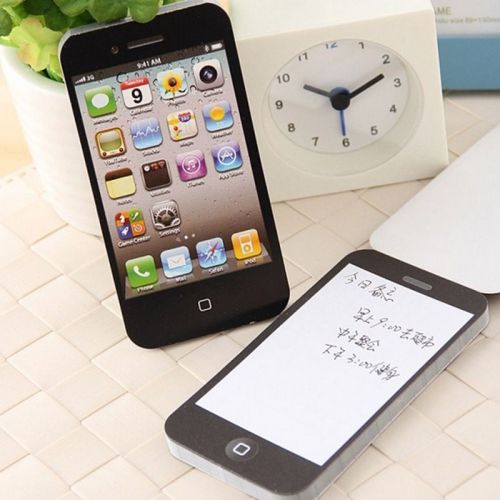 HOT SALE utility Office Note Paper Notepad Memo Pad iPhone 4 4G 4S 4GS Note Pad