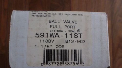 Superior Ball Valve, 591WA-11ST, Full Port, 1 1/8&#034; ODS *New Old Stock*