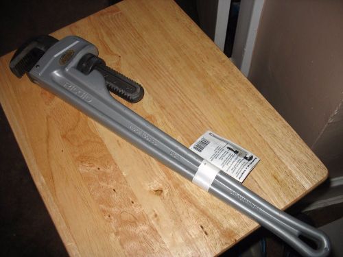 Rigid  aluminum pipe wrench  24 new new new