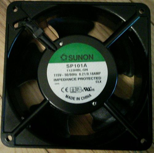 Lot of 2 - SUNON 120x120x38mm AC115V Industrial Cooling Fan SP101A