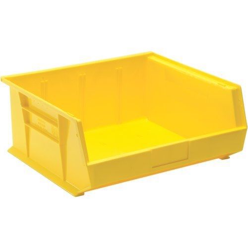 Edsal edsal pb8505y high density stackable plastic bin, 16&#034; width x 7&#034; height x for sale