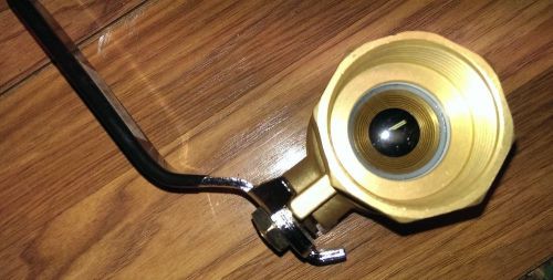 1-1/2&#034; ball valve brass by smith cooper brass threaded 400 wog for sale