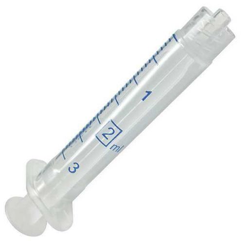 3ml norm-ject all plastic syringe luer lock 100pk for sale