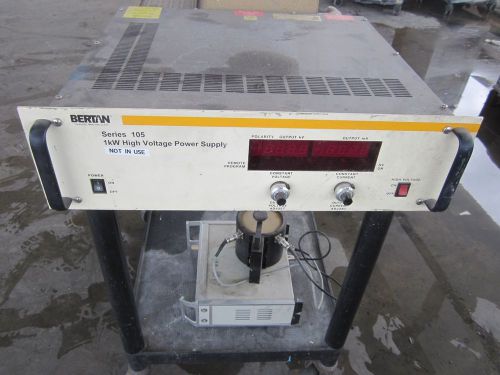 Bertan series 105 --- 1 kw high voltage power supply for sale