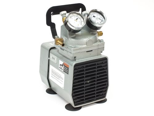 GAST Air Compressor 1/8 HP 115 VAC 1/4&#034; FNPT Oilless Diaphragm (DOA-P704-AA)