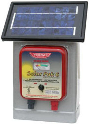 Parmak 6V Solar Electric Fence Energizer Charger - NEW