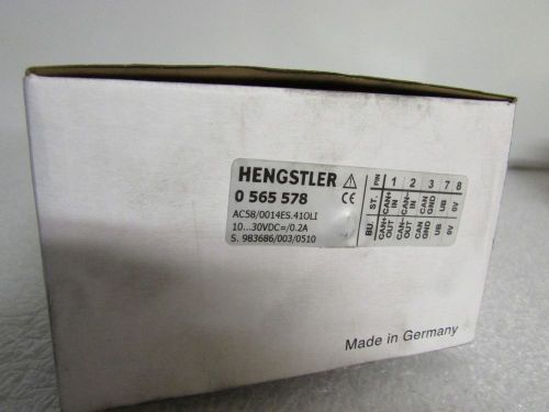 Hengstler 0565 578 Absolute Rotary Encoder AC58/0014ES.41OLI