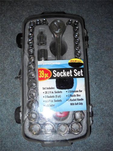 39 Pc Socket Set Brand New