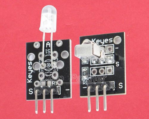 Infrared receiver transmitter + remote control module for arduino for sale