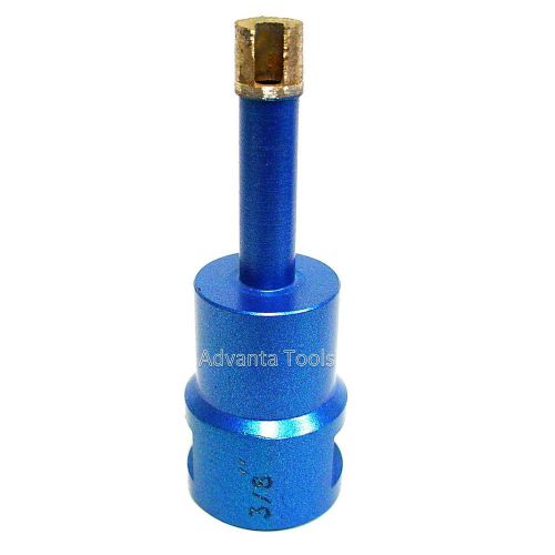 3/8” non-coring bit for granite marble stone drilling - 5/8&#034;-11 threads for sale