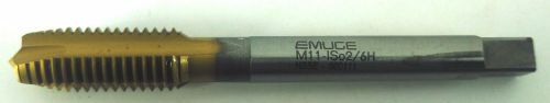 EMUGE Metric Tap M11x1 SPIRAL POINT HSSCO5% M35 HSSE TiN Coated