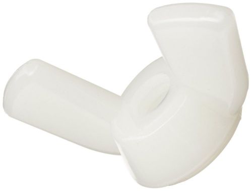 Nylon wing nut off-white meets ul 94v2 class 6h 5/16&#034;-18 threads 0.720&#034; heigh... for sale