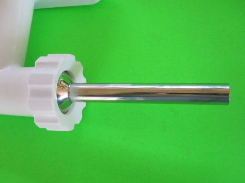 Sausage stuffing stuffer tube for kitchenaid mixer meat grinder fits all models for sale