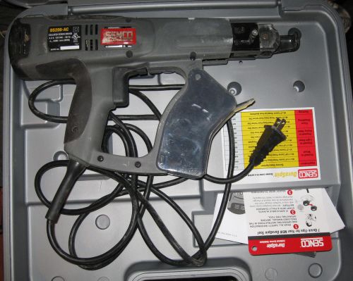 Senco DuraSpin DS200-AC Screw Gun Fastening System w/ Case ~ Drywall ~ Works