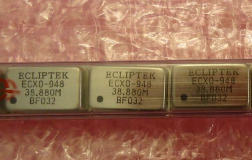 3000 ~  Ecliptek ECXO-948-38.880M OSCILLATOR Thru 38.880mHZ standard clock NEW